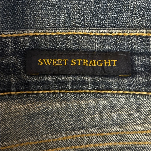 Lucky Brand Dark Blue sweet Straight-Leg Jeans size 6/28 L - Picture 9 of 9